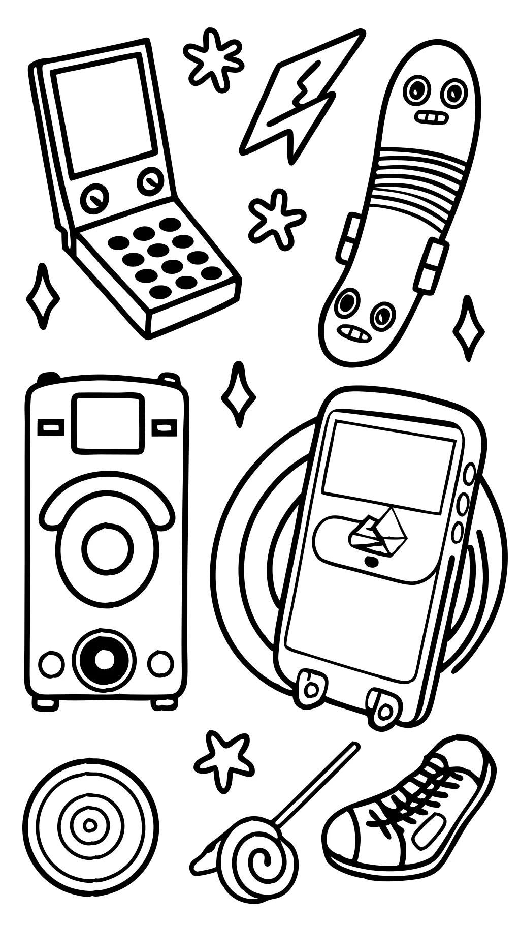 2000s coloring pages